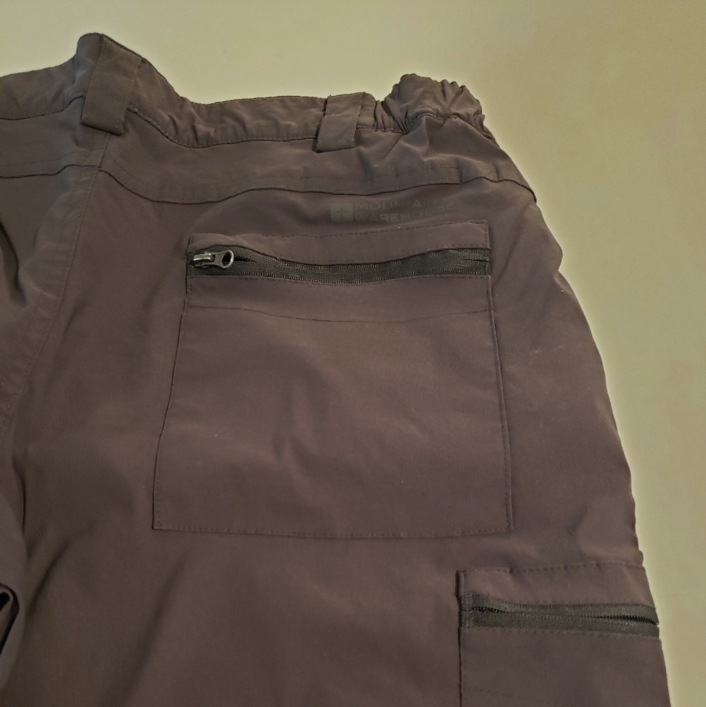 🔥 Men's Lined Cargo Trek Trail Hiking Pants 34R - Picture 3 of 6
